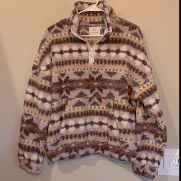 aerie Jackets & Blazers - Aerie “offline” Quarter Zip Plush Sherpa